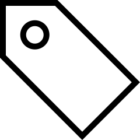 iconmonstr tag thin x